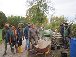 die Gruppe der Helfer