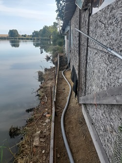 der fertige Unterbau