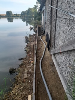 der fertige Unterbau