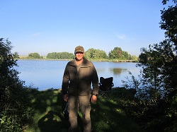 Bernhard Gindel am Platz