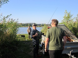 Rudolf Honeder am Platz