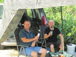 Reinhold Ramharter und Jürgen Menner