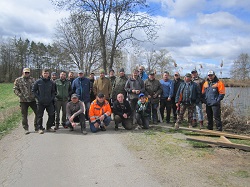 Gruppenbild der Helfer