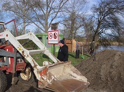 Der Traktor im Einsatz