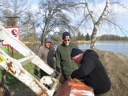 Günter Schmidt, Helmut Hofko und Manfred Antony
