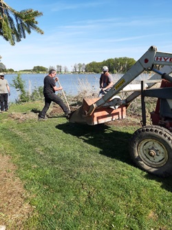 Klaus Kalcsics im Einsatz