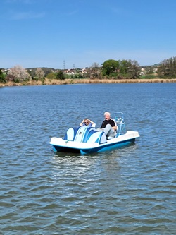 Gerhard Zeder im Treetbnoot