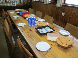 der Frühstückstisch