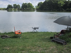 Ein verlassener Angelplatz